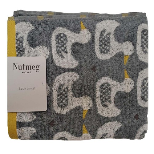 Nutmeg Duck Design Bath Towel