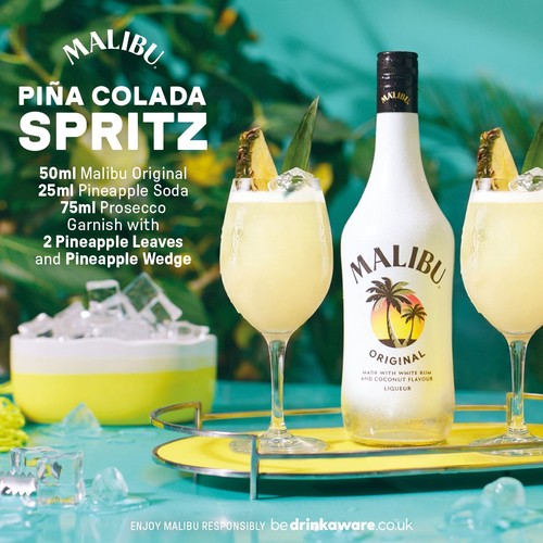 Malibu Original White Rum with Coconut Flavour