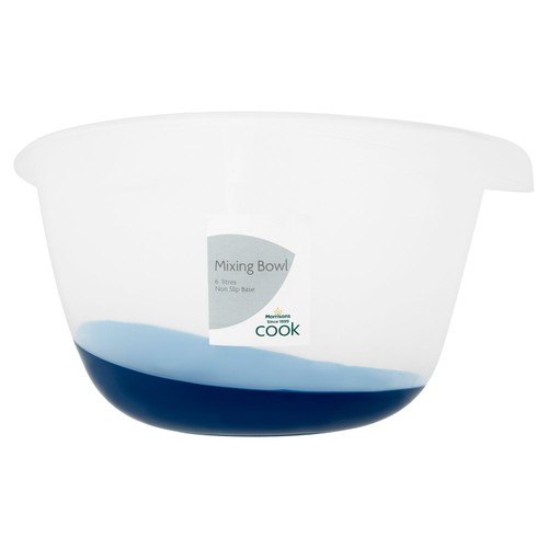 Morrisons Mixing Bowl with Non Slip Base 