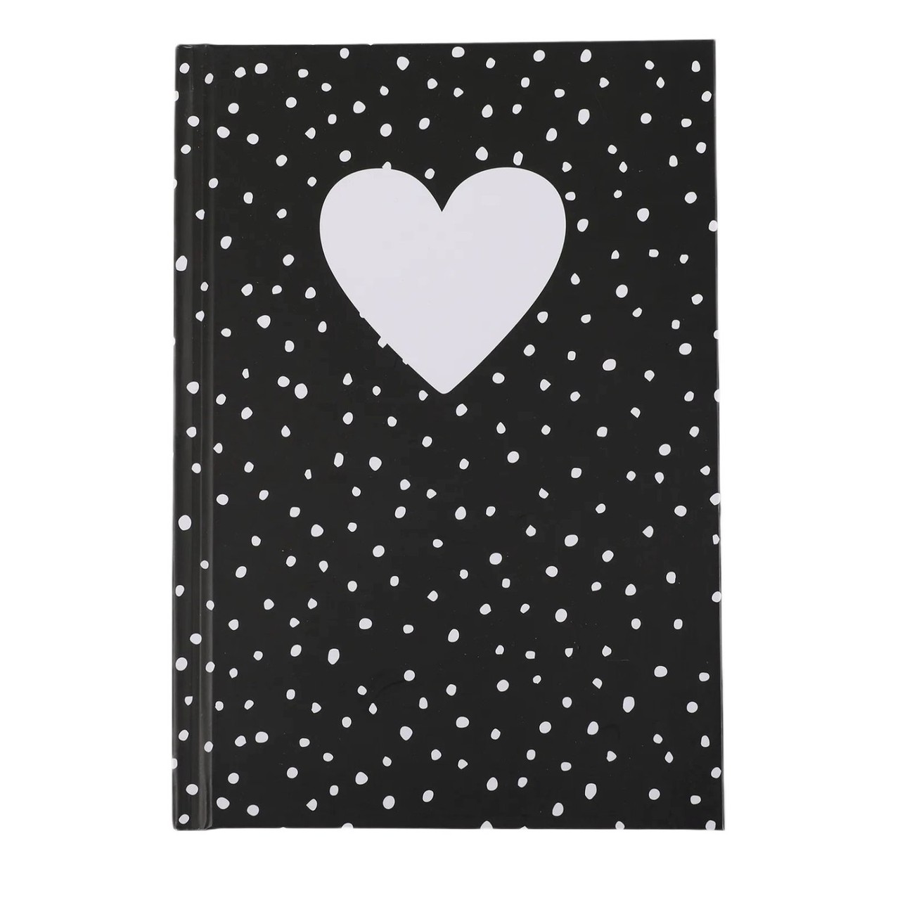 Morrisons Hardback Notebook Heart Symbol