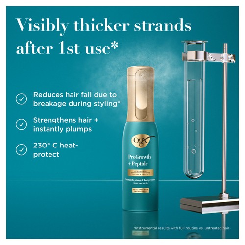 Ogx Progrowth Peptide Lightweight Plumping Serum Mist 