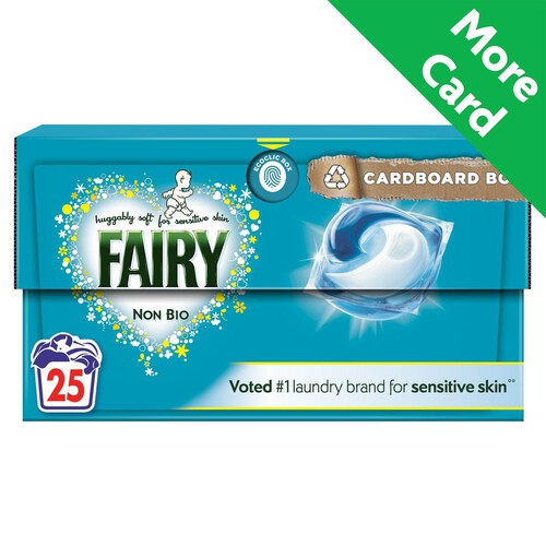 Fairy Non Bio For Sensitive Skin Washing Capsules