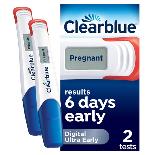 Clearblue Digital Ultra Early Detection Pregnancy Test, 2 Tests