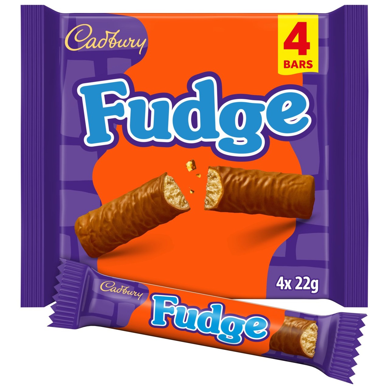 Cadbury Fudge Bar 4 Pack