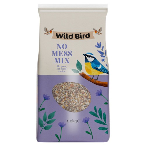 Wild Bird No Mess Seed Mix 1.2kg