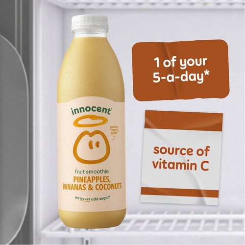 Innocent Pineapples Bananas & Coconuts Smoothie