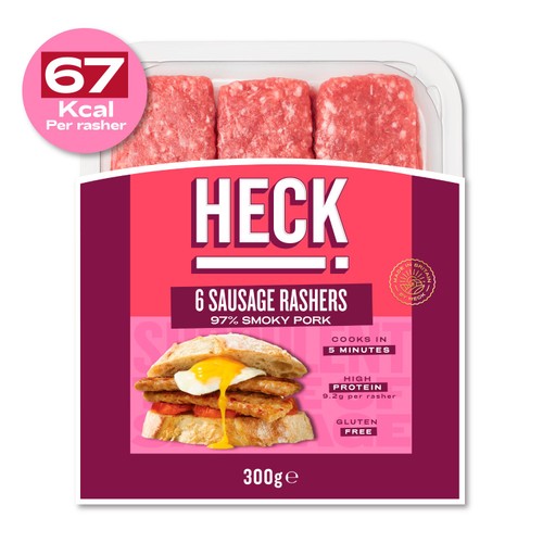 Heck Pork Sausage Rashers 
