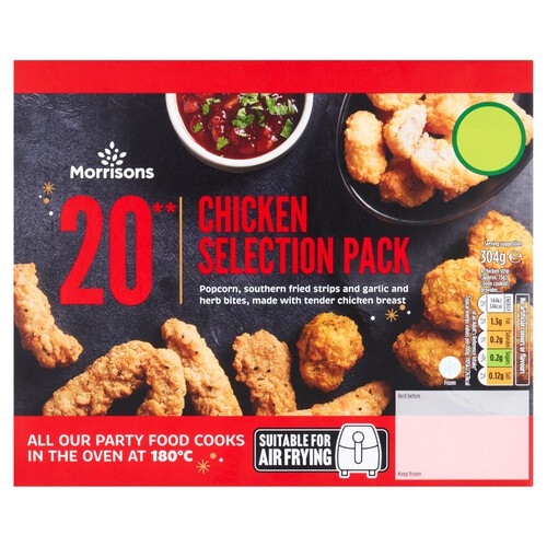 Morrisons 20 Piece Chicken Selection Pack 