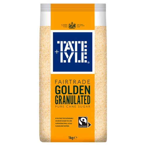 Tate & Lyle Fairtrade Golden Granulated Pure Cane Sugar