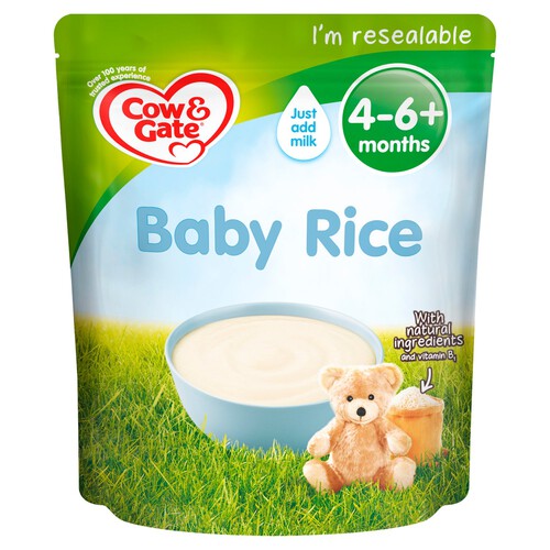 Cow & Gate Baby Rice From 4 - 6M Onwards 