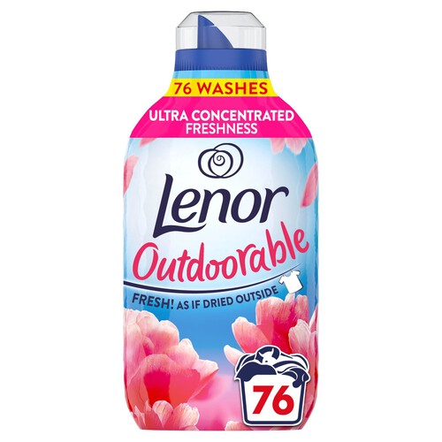 Lenor Outdoorable Pink Blossom Fabric Conditioner 76 Washes