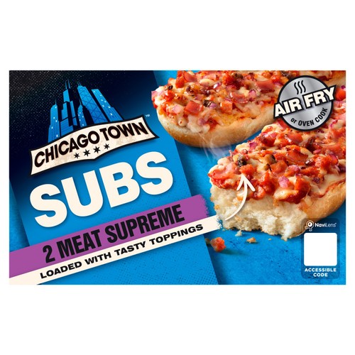 Chicago Town Meat Supreme Pizza Subs 