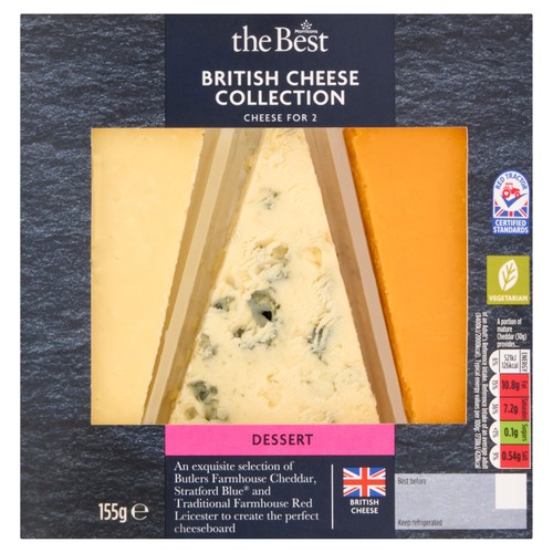 Morrisons The Best British Cheeseboard Collection   155g