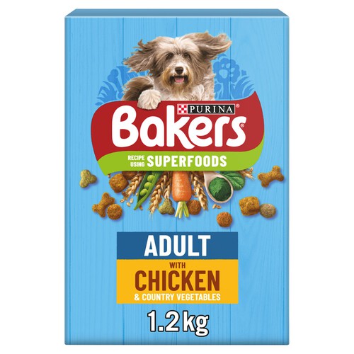 Bakers Dry Dog Food Chicken & Veg