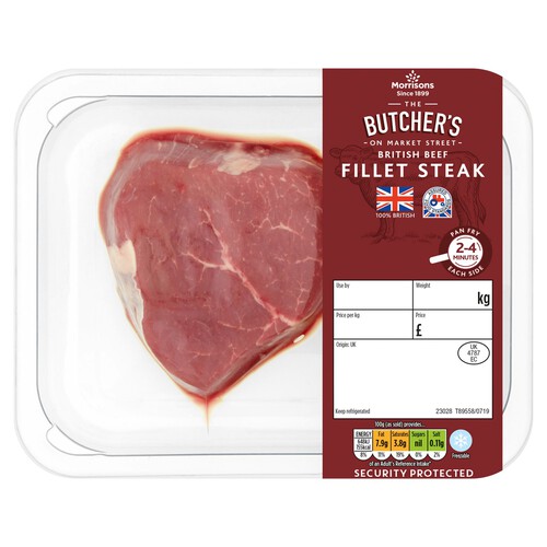 Morrisons British Fillet Steak