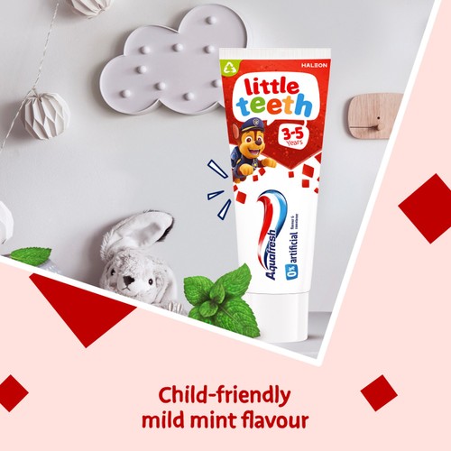 Aquafresh Kids Little Teeth Toothpaste 3-5 Years, 75ml