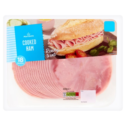 Morrisons Cooked Ham Slices 400g