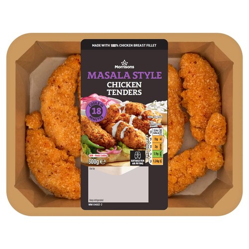 Morrisons Limited Edition Naan Style Chicken Tenders 300g