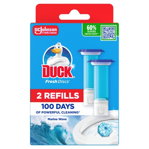 Duck Fresh Discs 2 Refills Marine 12 Discs