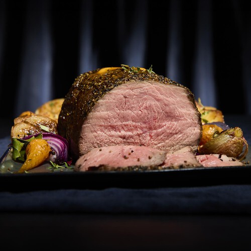 Morrisons The Best 30 Day Matured Beef Rump With A Pepper Crust And Butter