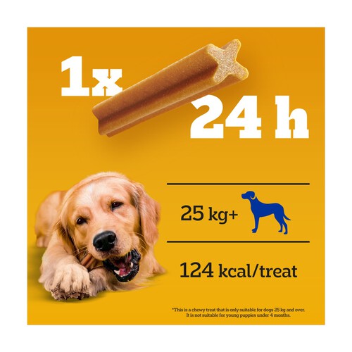 Pedigree Dentastix Daily Adult Large Dog Treats 21 x Dental Sticks