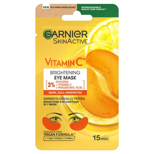 Garnier Brightening Eye Mask with Vitamin C