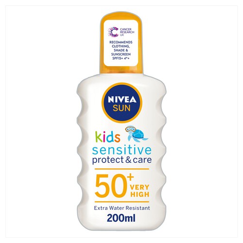 NIVEA SUN Kids & Babies Sensitive Protect Sun Cream Spray SPF50+ 