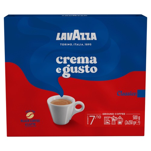 Lavazza Creme Gusto Ground Twin Pack 2x250g