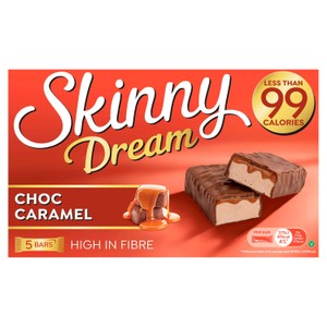 Skinny Dream Chocolate Caramel Bars