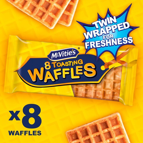 Mcvitie's Toasting Waffles 