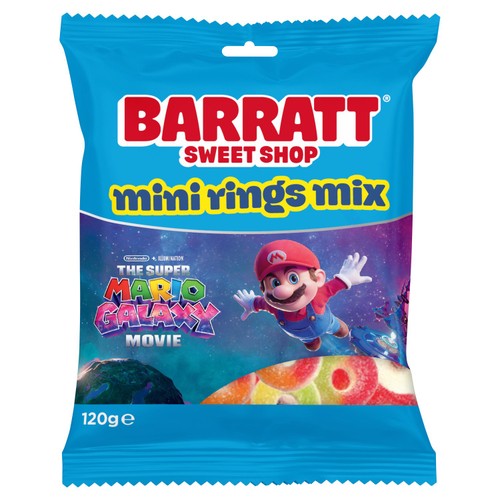 Barratt Mario Mini Rings Mix 120g