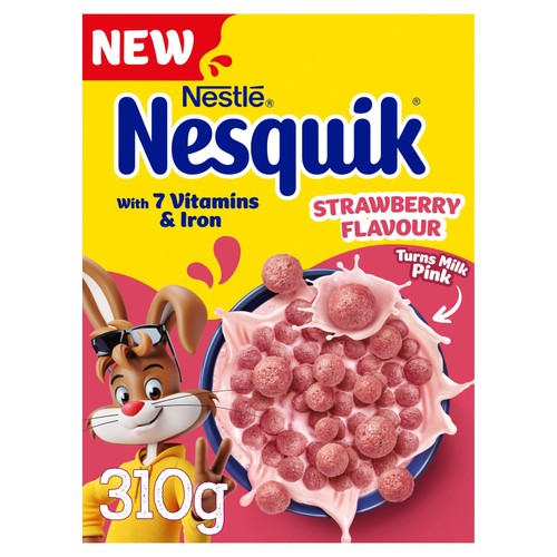 Nesquik Strawberry Breakfast Cereal 310g
