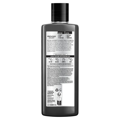 Provoke Go Ashy Cool Silvery Effect Conditioner