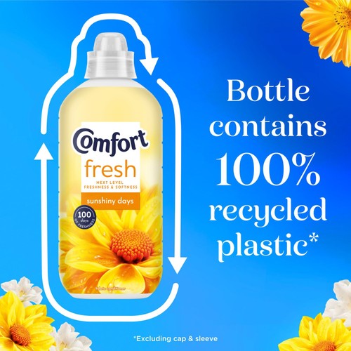 Comfort Fresh Fabric Conditioner Sunshiny Days 31 Washes