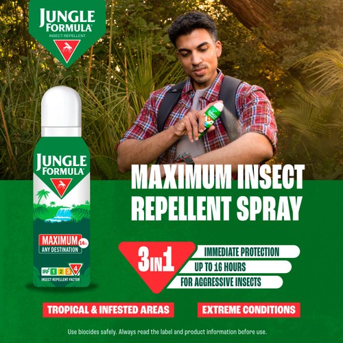 Jungle Formula Insect Repellent Maximum Aerosol