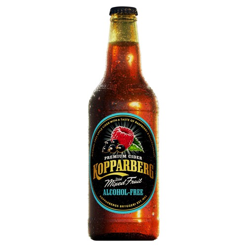 Kopparberg Alcohol Free Mixed Fruit Cider Bottle