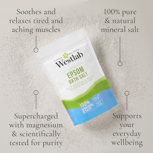 Westlab Pure Mineral Bathing Epsom Salt