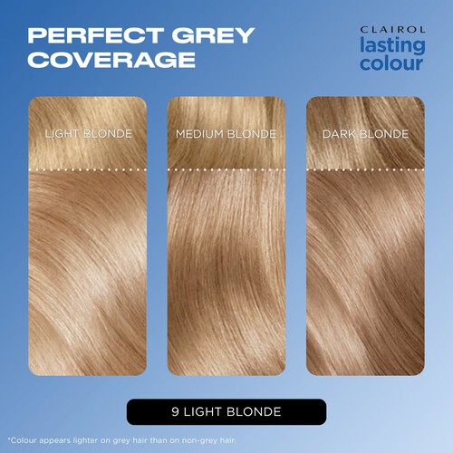 Clairol Lasting Colour Permanent Hair Dye 9 Light Blonde