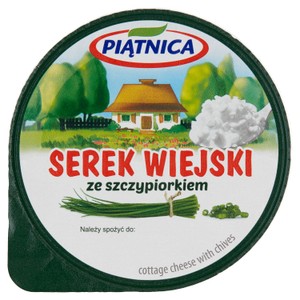 Piatnica Cottage Cheese With Chives 150g