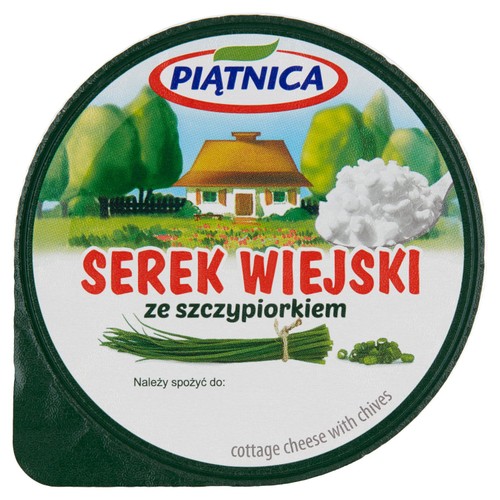 Piatnica Cottage Cheese With Chives 150g