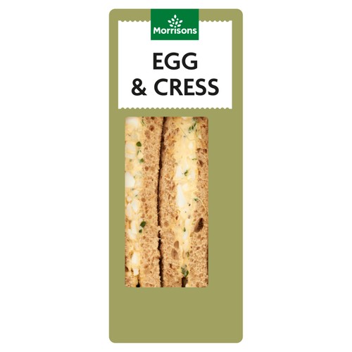Morrisons egg cress sandwich