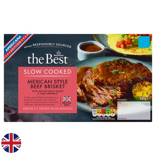 Morrisons The Best Slow Cooked Mexican Style Beef Brisket  440g
