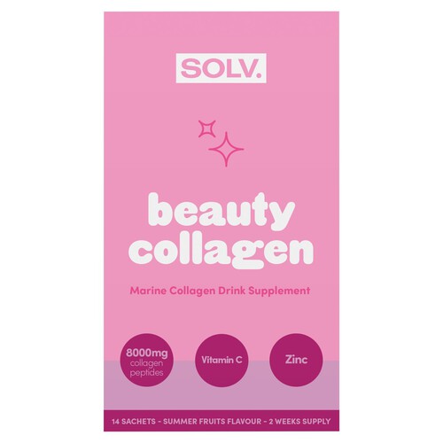 Solv Beauty Collagen Drink Supplement Summer Fruits