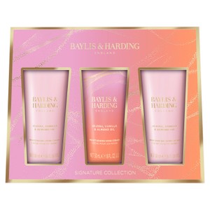 baylis & harding jojoba vanilla & almond oil luxury travel wash bag gift set