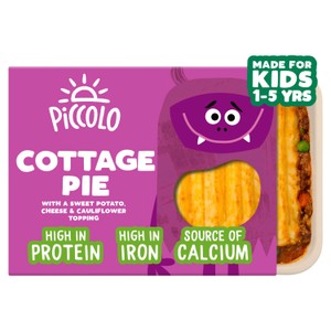 Piccolo Cottage Pie With Sweet Potato, Cheese & Cauliflower 200g
