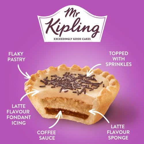 Mr Kipling Latte Tarts 