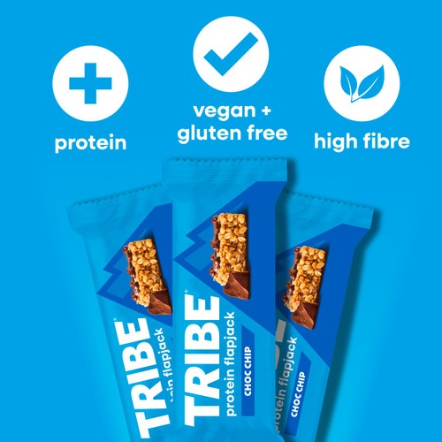 Tribe Protein Flapjack Choc Chip 