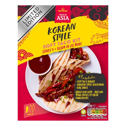 Morrisons Korean Bulgogi BBQ Kit