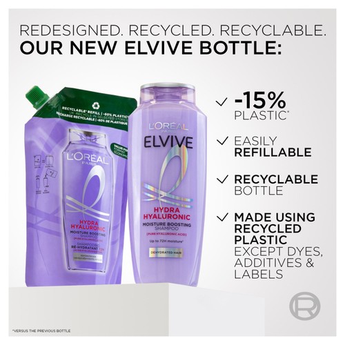 L'Oreal Elvive Hydra Hyaluronic Shampoo 