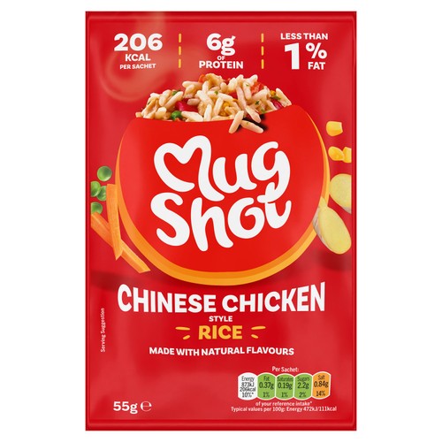 Mugshot Chinese Chicken Rice Sachet 55G
